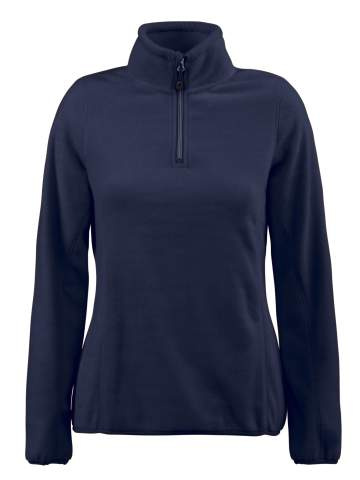 Frontflip Fleece Jacket Women, Navy - Printer RED (1)