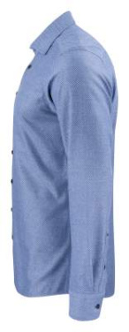 PB144 Brushed Jacquard Shirt Regular Fit Men, Blue – J.Harvest & Frost (3)