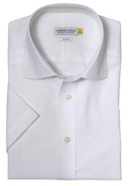 YB50 Twill S/S Shirt Slim Fit Men, White – J.Harvest & Frost (2)
