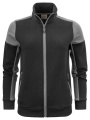 Prime Sweater Full Zip W, Black/Anthracite