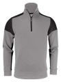 Prime Sweater Half Zip Unisex, Anthracite/Black