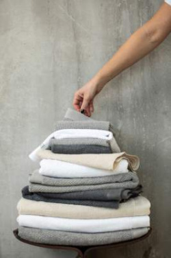 Cotton/Linen Towel, White – Kosta Linnewäfveri (3)