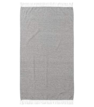 Hamam Recycled towel, Black – Lord Nelson Victory (2)
