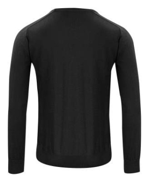 Merino U Knitted Sweater Men, Black – J.Harvest & Frost (2)
