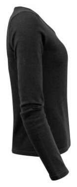 Merino U Knitted Sweater Women, Black – J.Harvest & Frost (4)