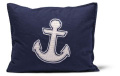 Pillowcover Anchor, Dark blue
