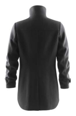 Hybrid Wool Coat Woman Jacket Women, Black – J.Harvest & Frost (3)