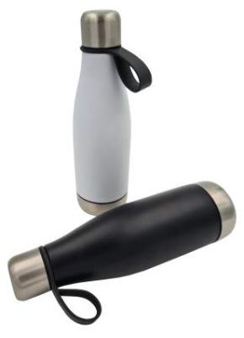 Stream steel bottle, white – Specialdesign (2)