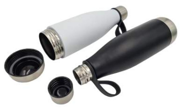 Stream steel bottle, white – Specialdesign (3)