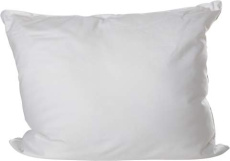 Silk pillow, White