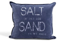 Pillow Cover Salt In The Air, Navy