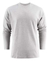 Heavier Pro L/S T-Shirt Men, Grey Melange