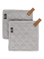 2-pack Pot Holders, Grey