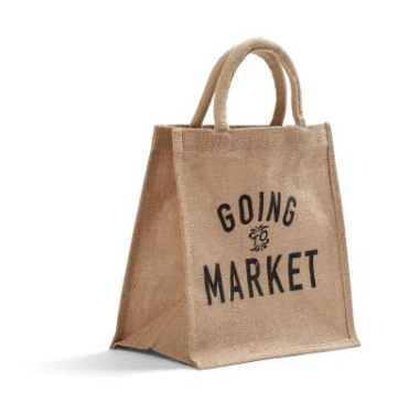 Lunchbag Jute bag, Natural - Lord Nelson (3)
