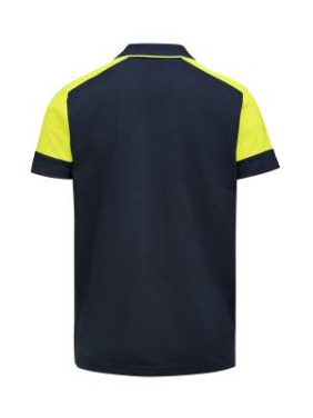 Prime Polo Men, Navy/Neon Yellow - Printer PRIME (2)