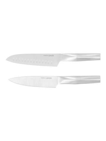 Kitchen Knives Steel 2-pack, Steel grey - Orrefors Jernverk (1)