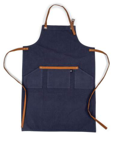 Apron, Navy - Kosta Linnewäfveri (1)
