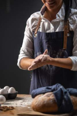 Apron, Grey – Kosta Linnewäfveri (2)