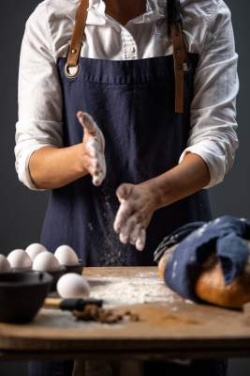 Apron, Grey – Kosta Linnewäfveri (4)