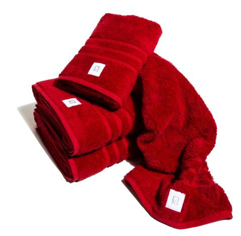 Terryset KL towel, Red – Kosta Linnewäfveri