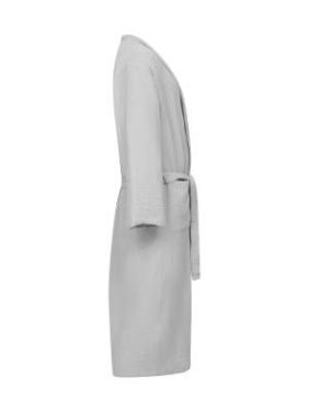 Muslin Bathrobe, Grey – Kosta Linnewäfveri (3)