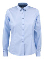 RB121 Oxford Stretch Women shirt, Sky Blue