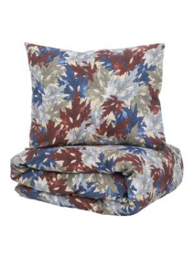 Bed Set Brene Satin, Winered – Kosta Linnewäfveri (4)