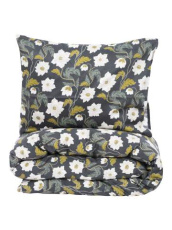 Bed Set Gestad Satin, Graphite
