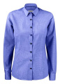 Purple Bow 141 Shirt Women, Navy check
