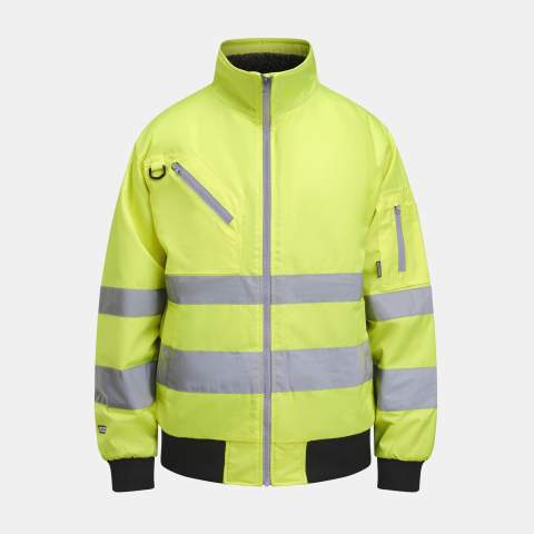 1359 Pilot Jacket Hi-Vis, yellow – Jobman (1)