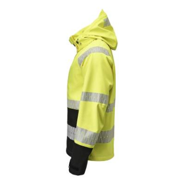 1376 Softshell Jacket Hi-Vis, Yellow/Black – Jobman (2)