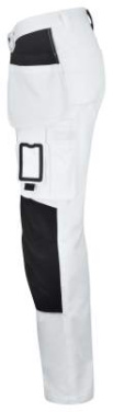 2179 Women's Painter Trousers, white/black – Jobman (2)