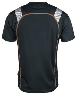 5620 Spun-Dye Vision T-shirt, black/orange – Jobman (2)
