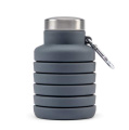 Water Bottle Silicone, Dark Grey
