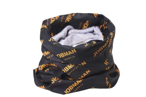 9693 Bandana hat, black/orange – Jobman