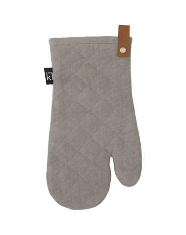 BBQ-glove, Grey – Kosta Linnewäfveri (1)