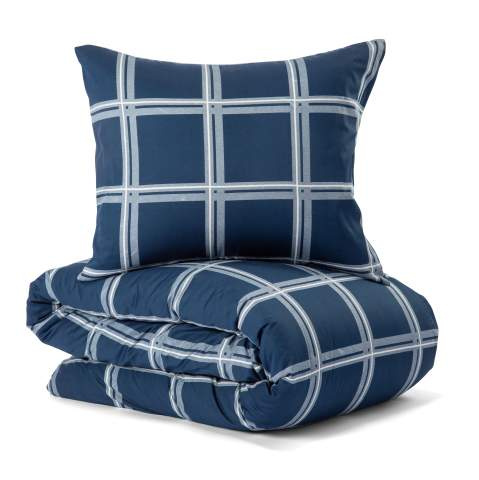 Bed Set Norgård Satin, Navy - Lord Nelson Victory