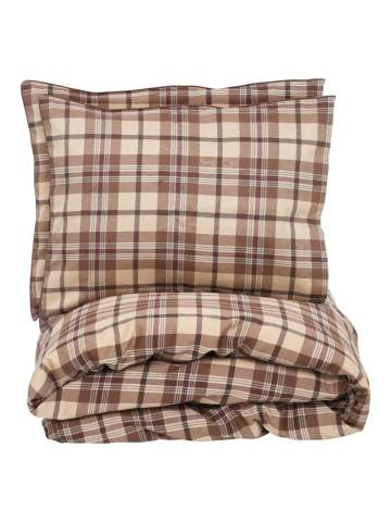 Bed Set Duved Satin, Sand – Kosta Linnewäfveri (1)