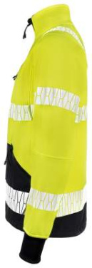 1190 Jacket Windblocker Hi-Vis, yellow/black – Jobman (3)