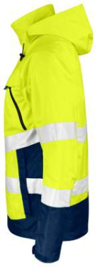 1283 Shell Jacket Hi-Vis, yellow/navy – Jobman (2)