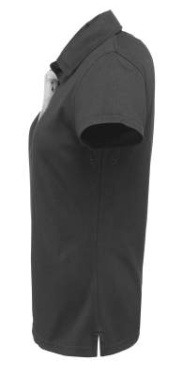 Shepparton Lady polo shirt, Black – D.A.D (4)