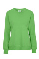 Crew Neck Lady sweatshirt, Green