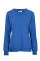 Crew Neck Lady sweatshirt, Royal blue
