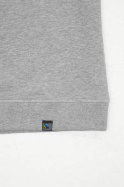 F. Terry Crew Neck Lady, Grey Melange – Cottover (2)