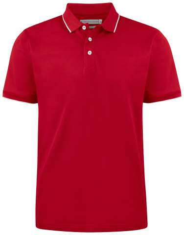 Greenville Polo Regular Fit Men, Red – James Harvest (1)