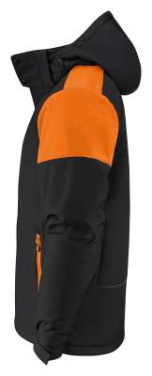 Prime Padded Softshell Jacket Men, Black/Orange – Printer PRIME (2)