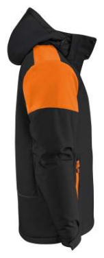 Prime Padded Softshell Jacket Men, Black/Orange – Printer PRIME (4)