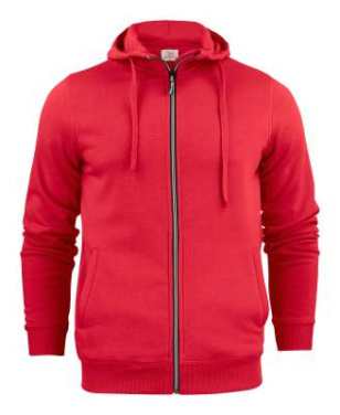Overhead Sweater Full Zip Men, Red – Printer Essentials (2)