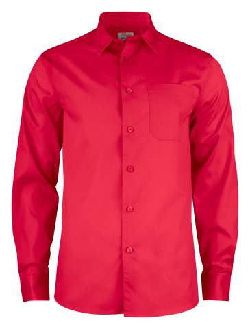 Point Shirt Men, Red – Printer (1)