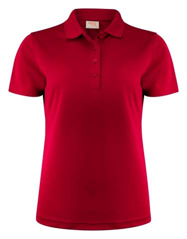 Smash Polo W, Red – Printer RED (1)